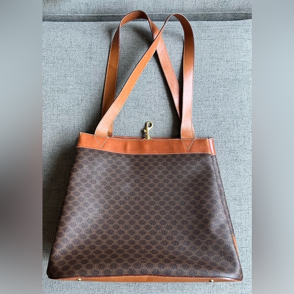 Celine Macadam gusset tote bag - Picture 3 of 17
